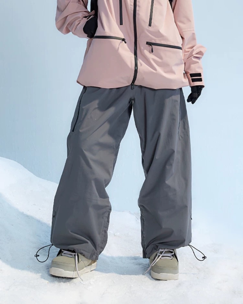 Ski Wear Snowboard Sport 3L Thick Snow Pants -Unisex