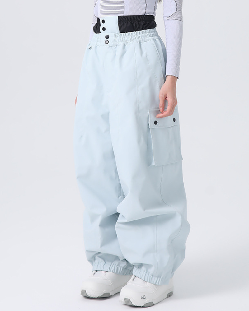 Ski Wear Snowboard Cargo Baggy Snow Pants - Unisex
