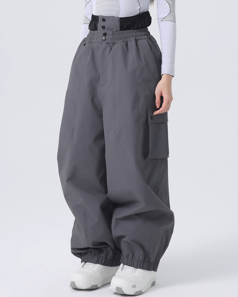 Ski Wear Snowboard Cargo Baggy Snow Pants - Unisex