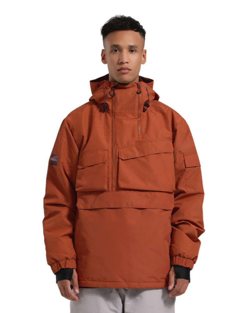 Ski Wear Multi-pocket Cargo Unisex Ski Jacket