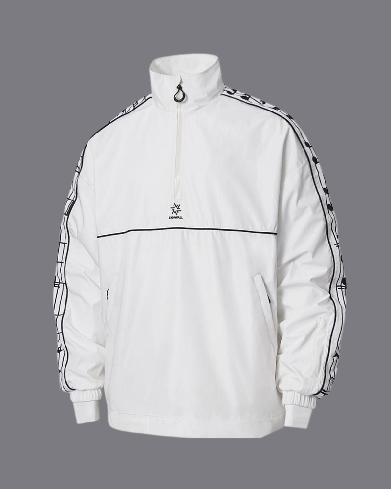 Ski Wear Music Warm Waterproof White Ski Suit -Unisex (Single Unit Available)