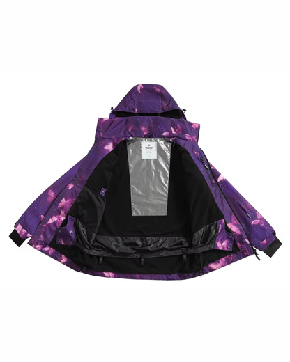 Ski Wear Purple Butterfly Snow Suit -Unisex