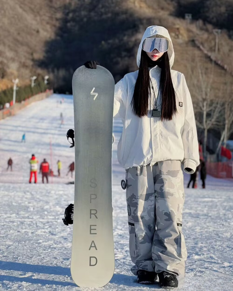 Ski Wear Snowboard Camo Cargo Baggy Snow Pants - Unisex