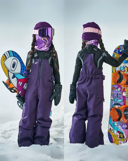 Ski Wear Snowboard Gear Kids Ski Bibs