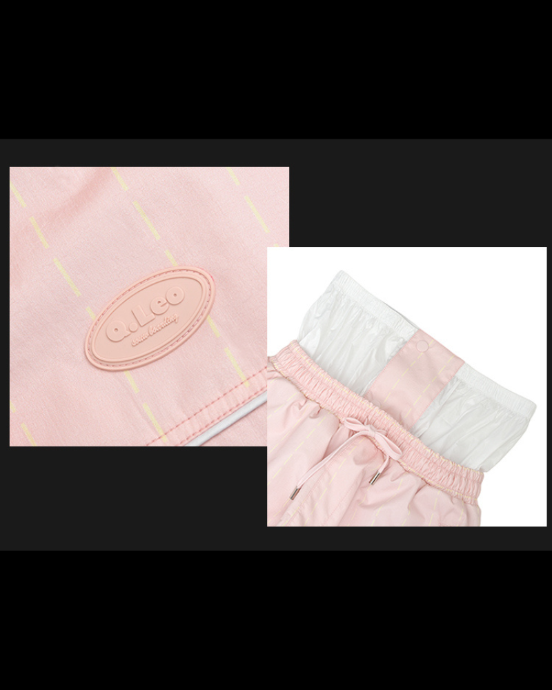 Ski Wear Snowboard Pink Snow Jacket&amp;Pants Suit - Women&