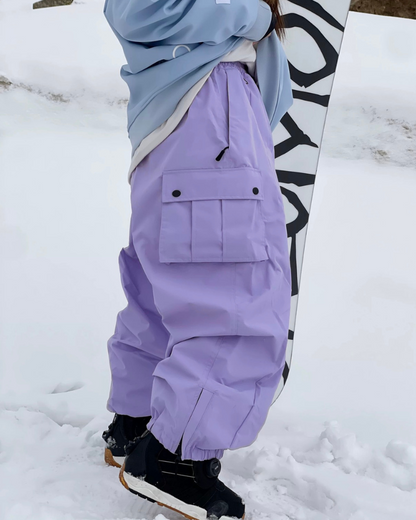 Ski Wear Snowboard Cargo Baggy Snow Pants - Unisex