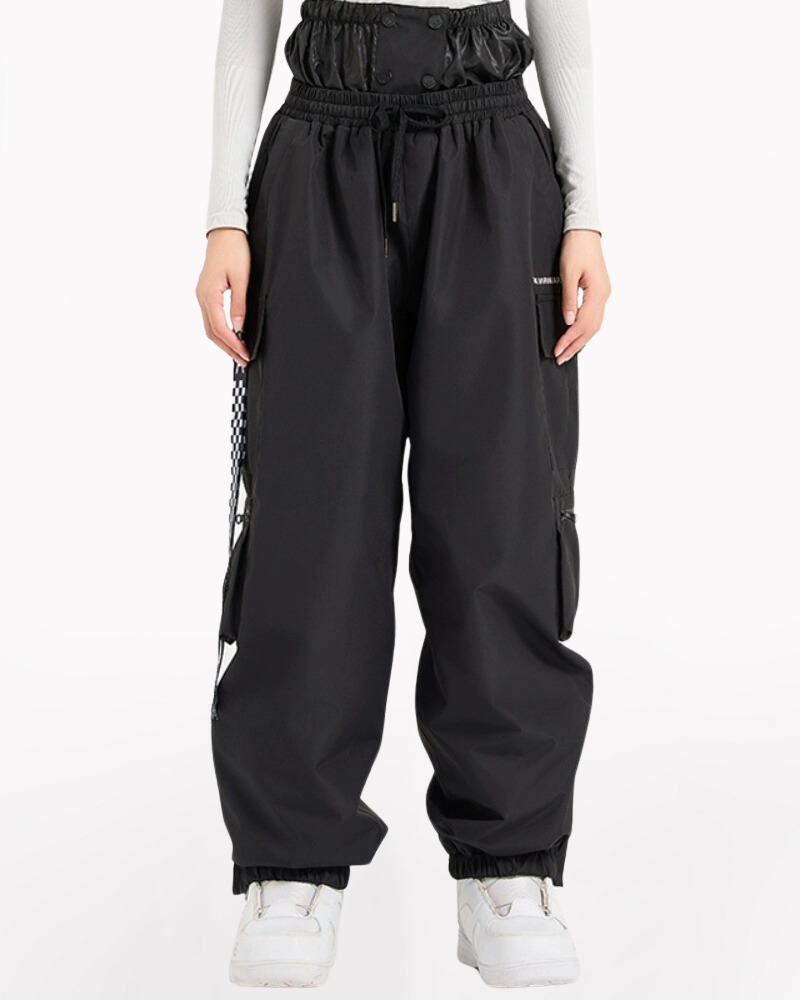 Ski Wear Snowboard Waterproof Cargo Snow Pants -Unisex