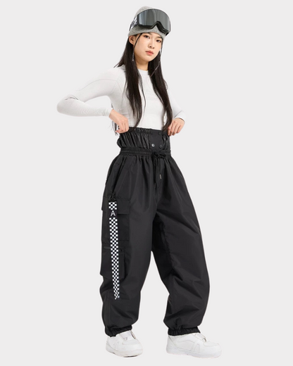 Ski Wear Snowboard Waterproof Cargo Snow Pants -Unisex
