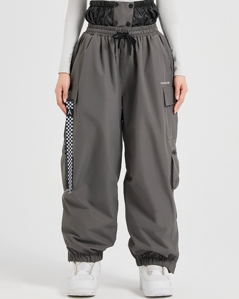 Ski Wear Snowboard Waterproof Cargo Unisex Snow Pants