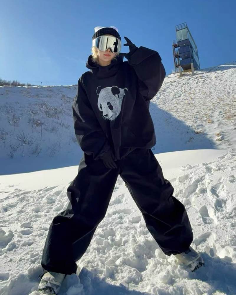 Ski Wear 3L Panda Snow Suit -Unisex (Single Unit Available)