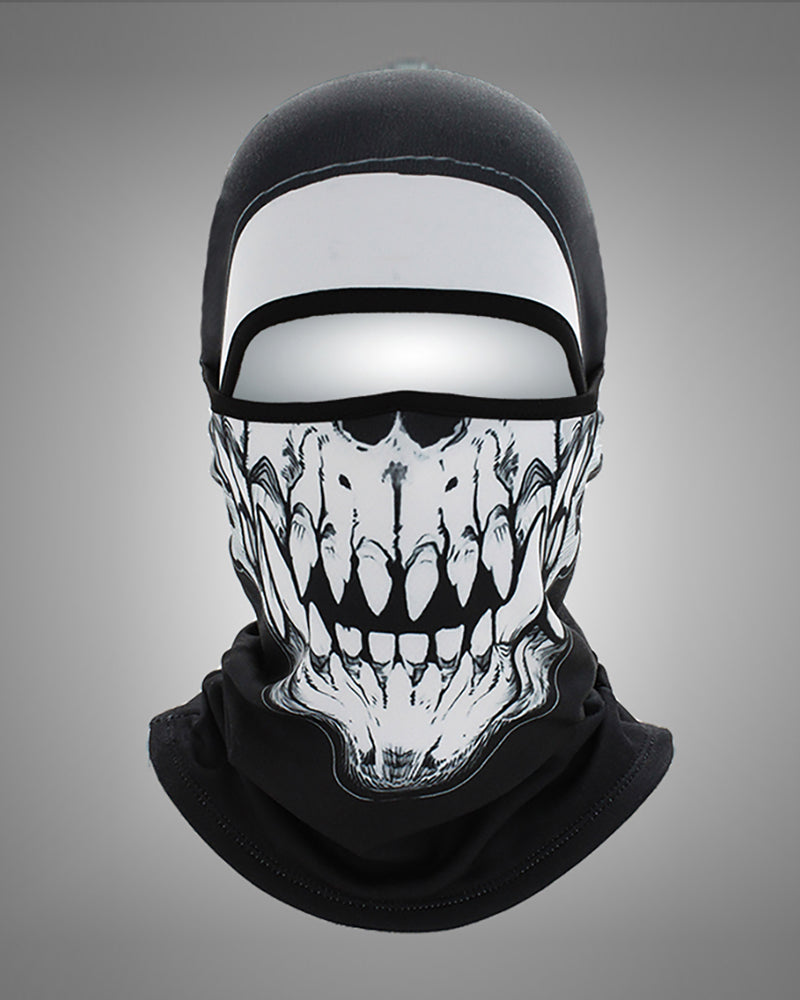 Skull Windproof Sports Riding Balaclava Mask