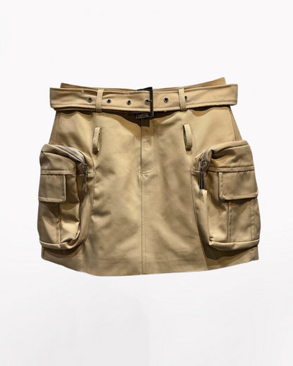 Spicy Girl Cargo Mini Skirt