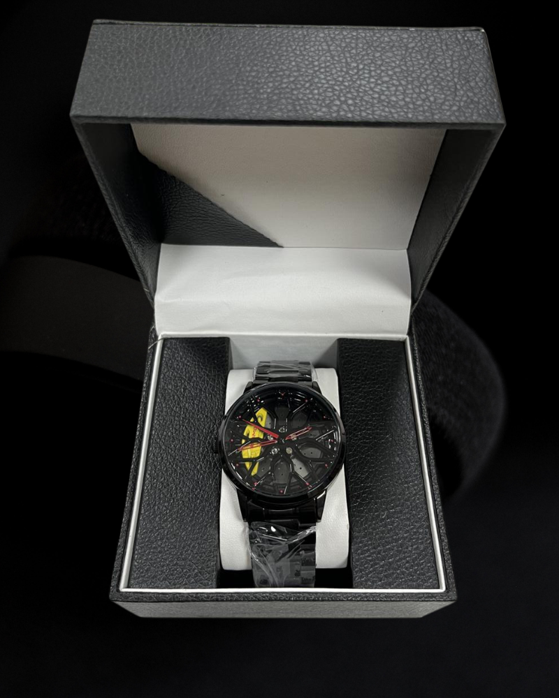 Techwear 3D Hollow Out Spinning Luminous Watch