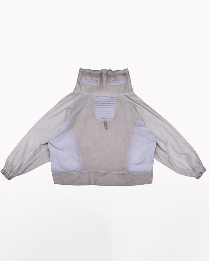 Steampunk Post-Apocalyptic Patchwork Pockets Outdoor Sweatshirt