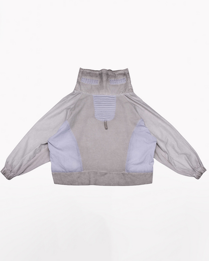 Steampunk Post-Apocalyptic Patchwork Pockets Outdoor Sweatshirt