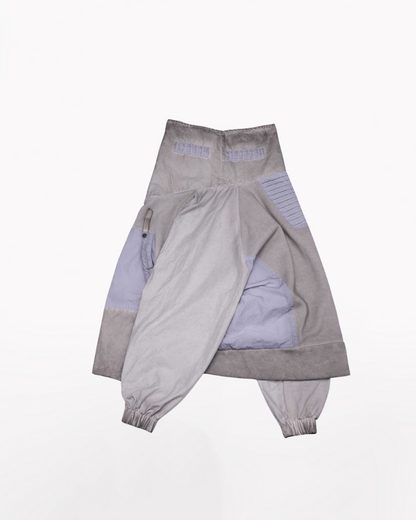 Steampunk Post-Apocalyptic Patchwork Pockets Outdoor Sweatshirt