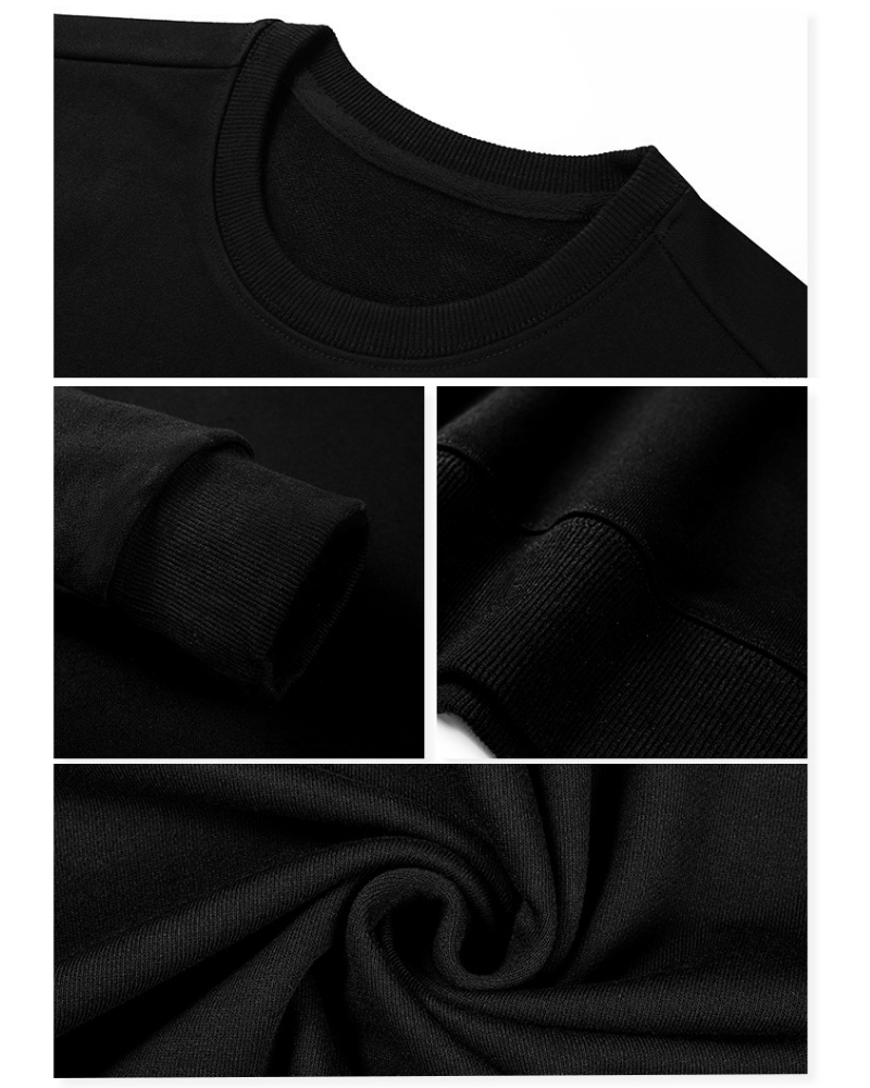 Street Crew Neck Oversized Sweatshirt