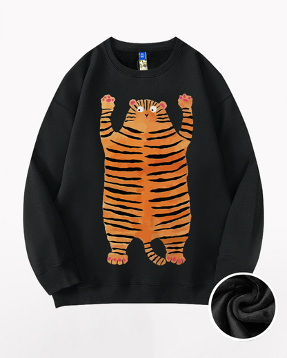 Street Crew Neck Oversized Sweatshirt