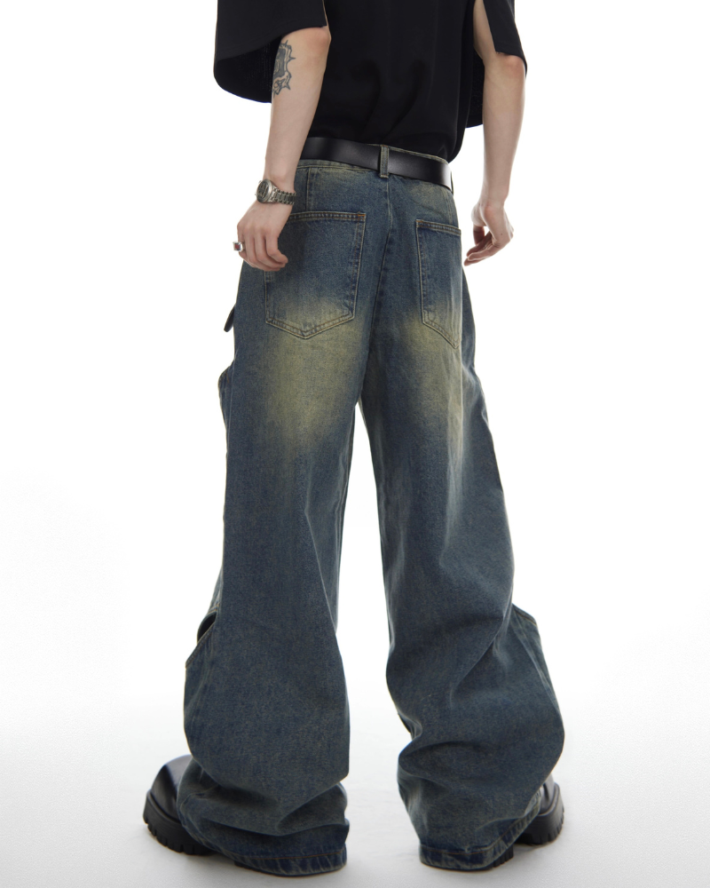 Opium Outfits Street Fashion Denim Pants | Y2K Jeans