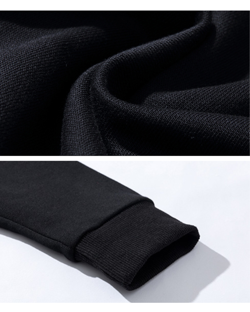 Street Hip-Hop Heavyweight Cotton Printed Hoodie