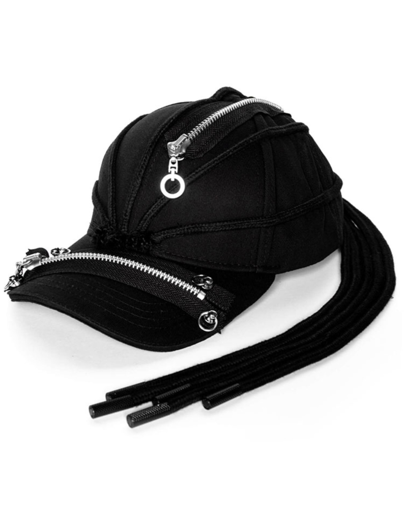 Street Punk Hip-hop Braid Black Cap