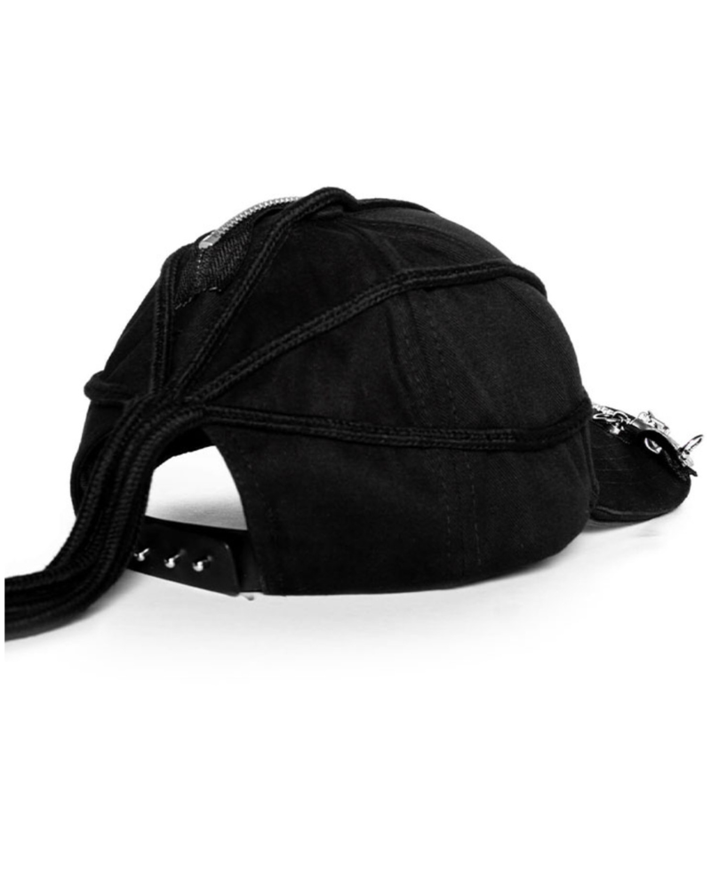 Street Punk Hip-hop Braid Black Cap