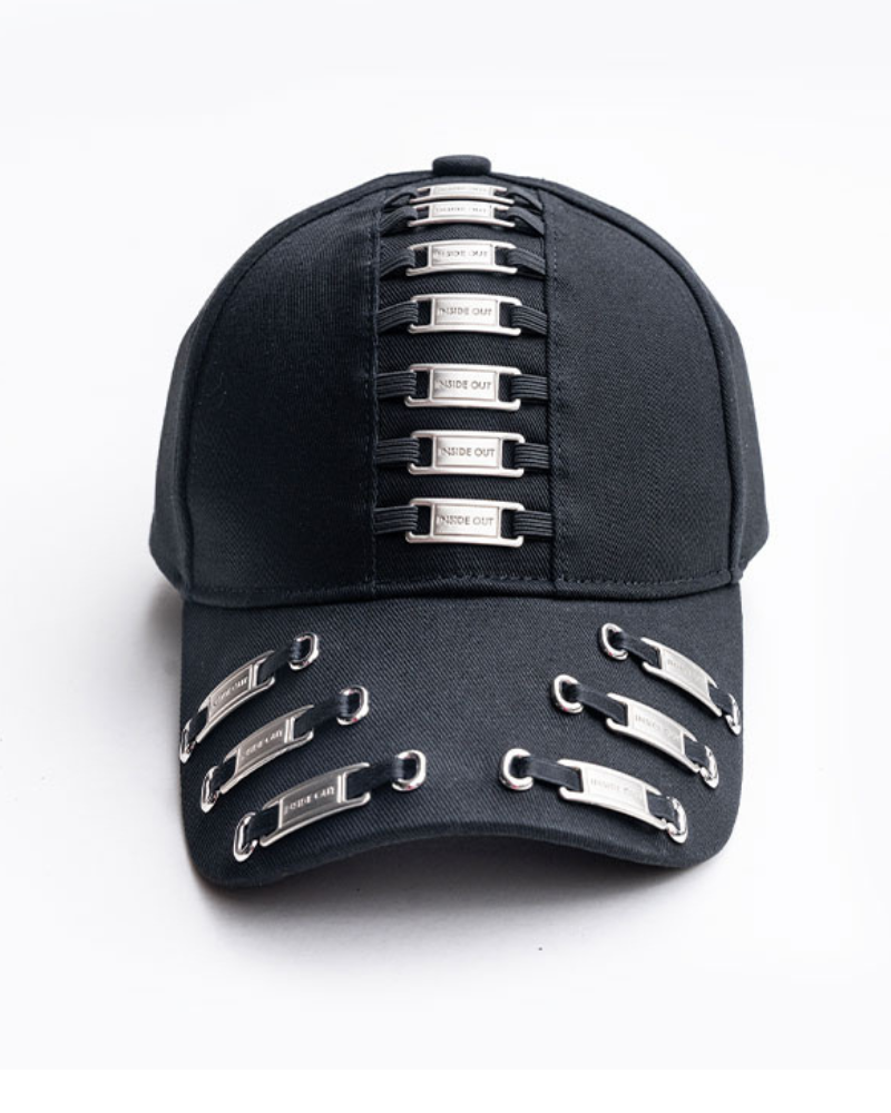 Street Punk Metal Plate Baseball Cap