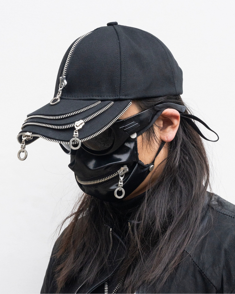 Street Punk High Quality Zipper Cap