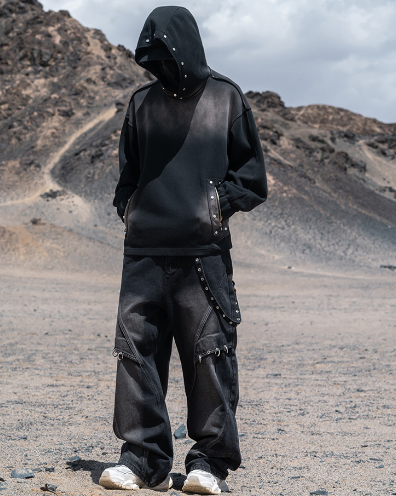 Street Ribbon Straight Y2K Jeans