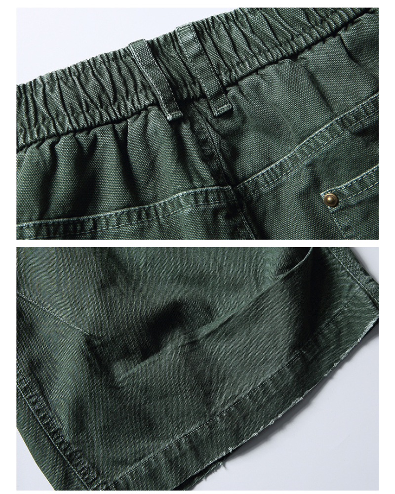 Street Unisex Denim-Look Shorts | Baggy Jorts