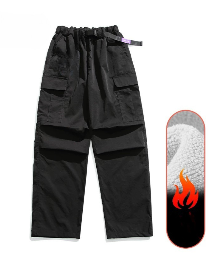 Street Outdoor Unisex Multi-Pocket Straight Cargo Pants