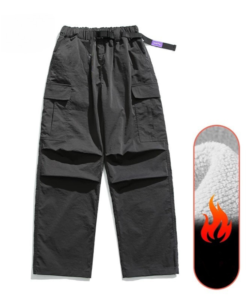 Street Outdoor Unisex Multi-Pocket Straight Cargo Pants