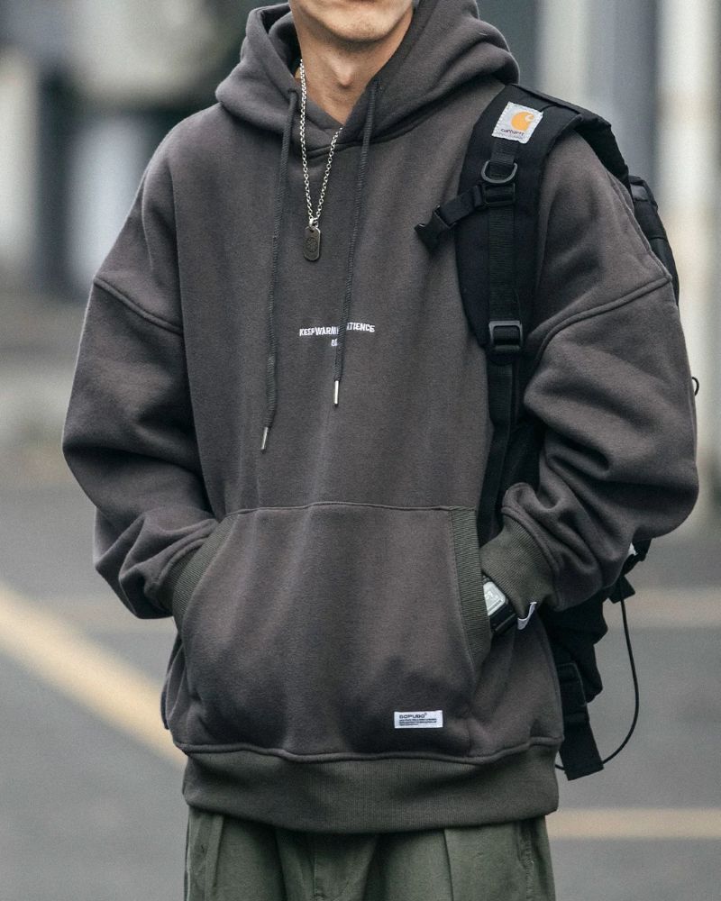 Street Wear Thick Oversize Hoodie