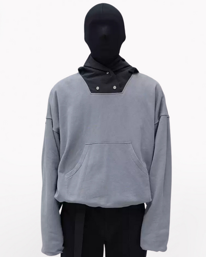 Opium Style Street Y2K Fashion Stitching Hoodie