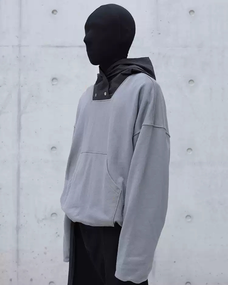 Opium Style Street Y2K Fashion Stitching Hoodie