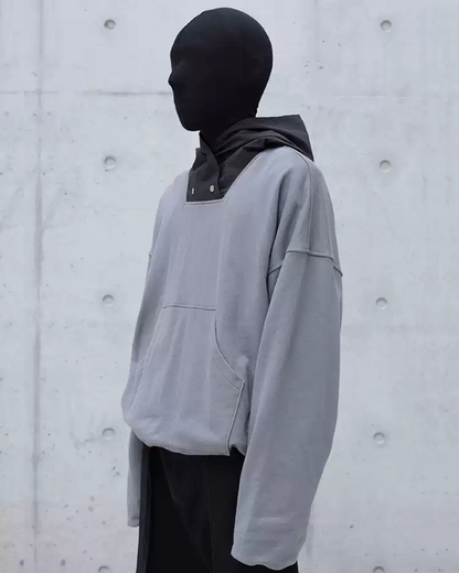 Opium Style Street Y2K Fashion Stitching Hoodie