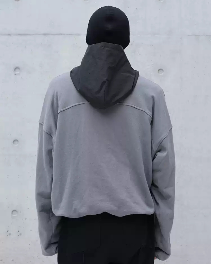 Opium Style Street Y2K Fashion Stitching Hoodie