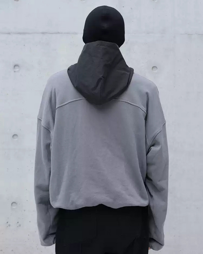 Opium Style Street Y2K Fashion Stitching Hoodie