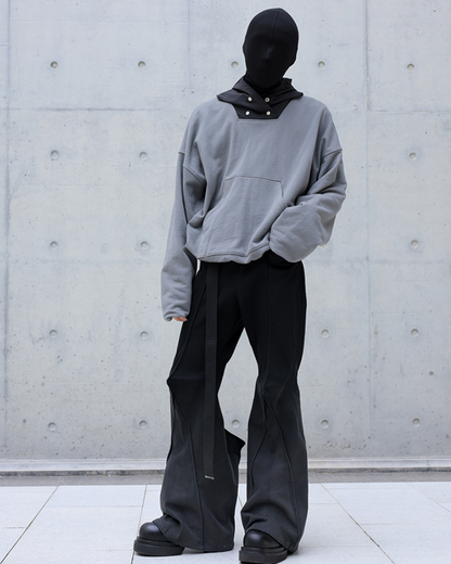 Opium Style Street Y2K Fashion Stitching Hoodie