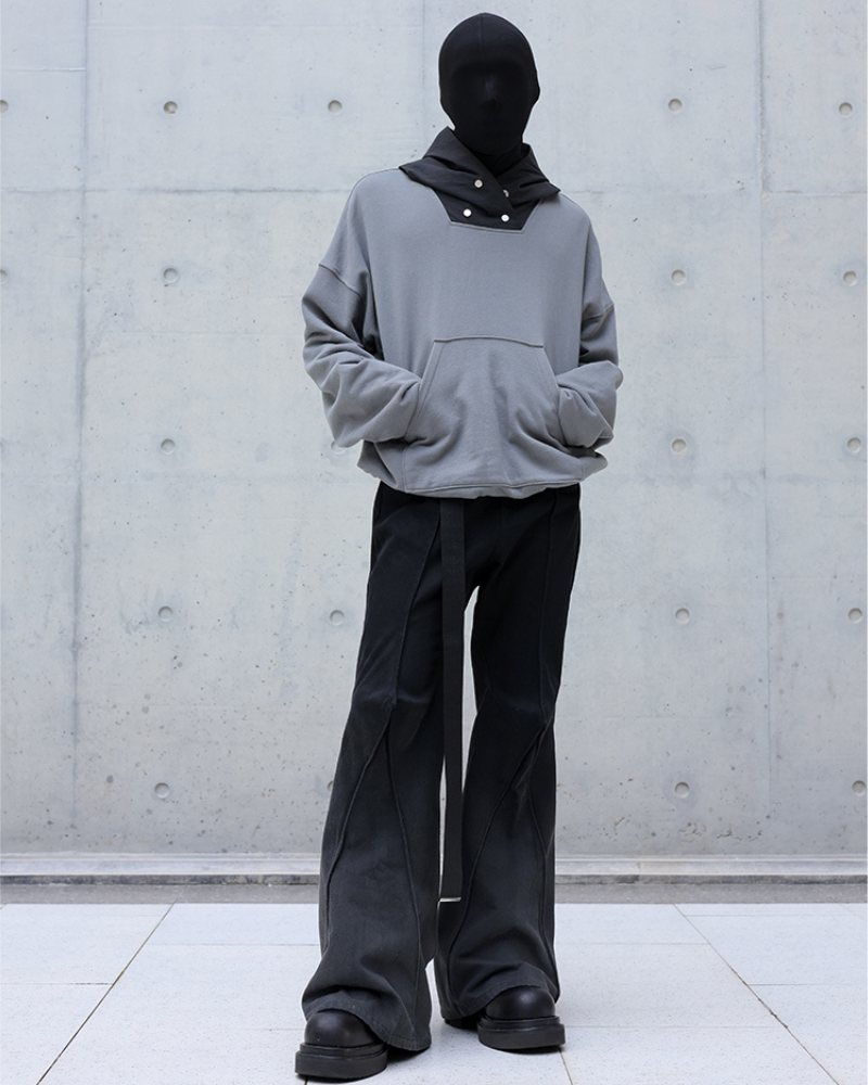 Opium Style Street Y2K Fashion Stitching Hoodie