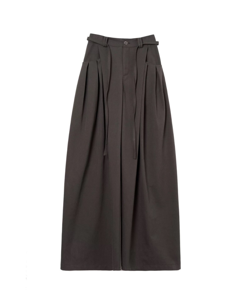 Street Pleated Pocket Women&