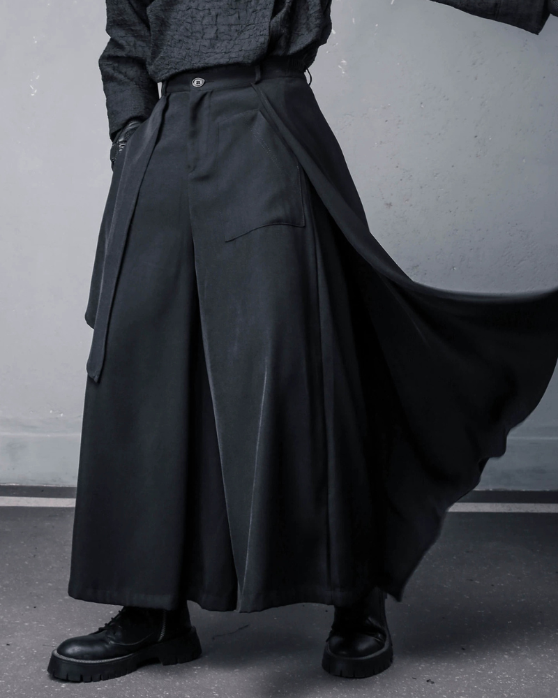 StreetWear Ninja Multi-Layer Hakama Pants