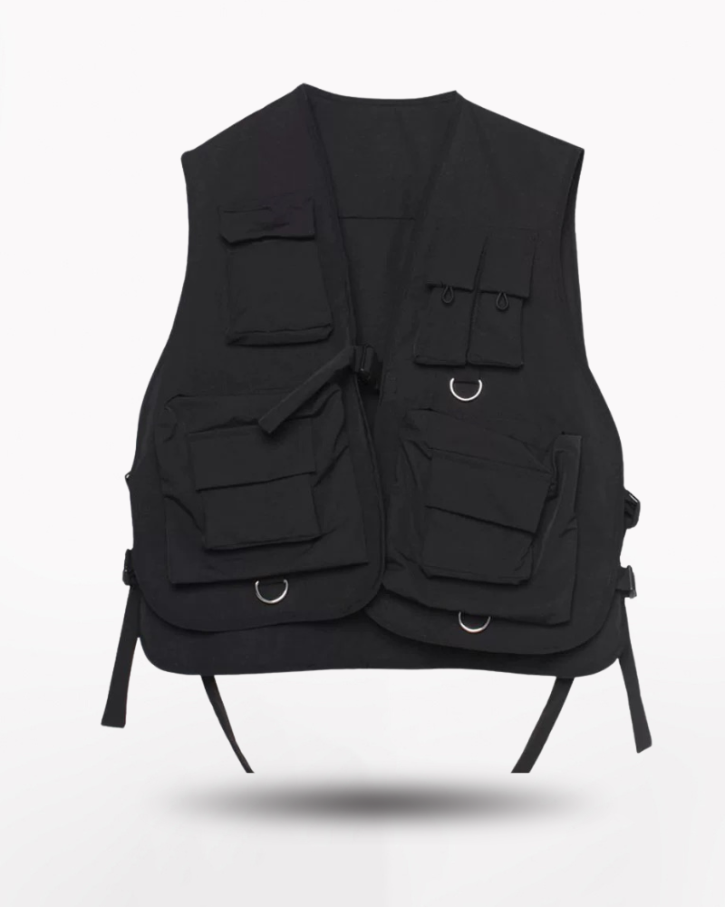 Streetwear Cargo Utility Vest