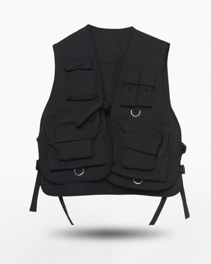 Streetwear Cargo Utility Vest