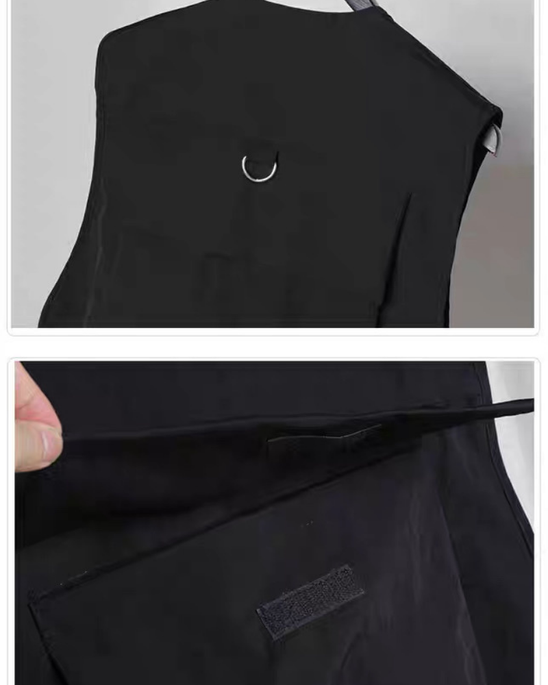 Streetwear Cargo Utility Vest