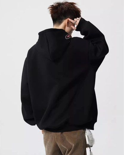 Streetwear Cartoon Graffiti Hoodie