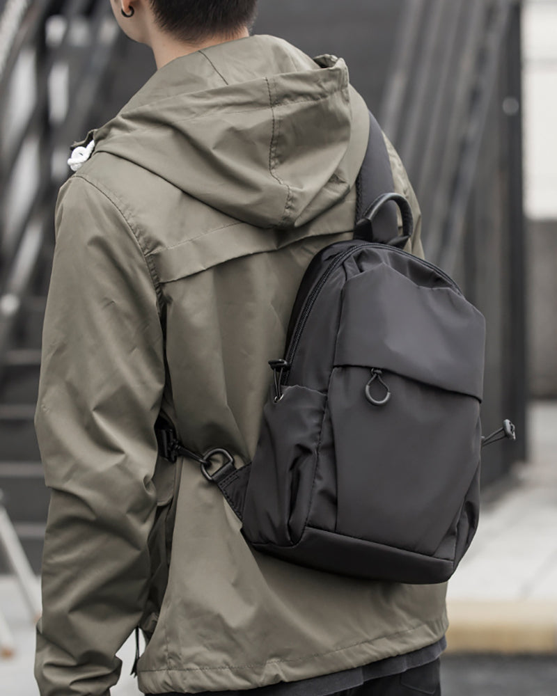 Japanese Techwear Casual Sling Backpack