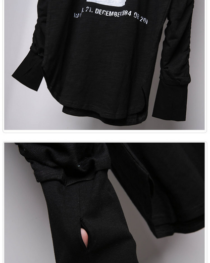 Streetwear Cross Long Sleeve T-Shirt