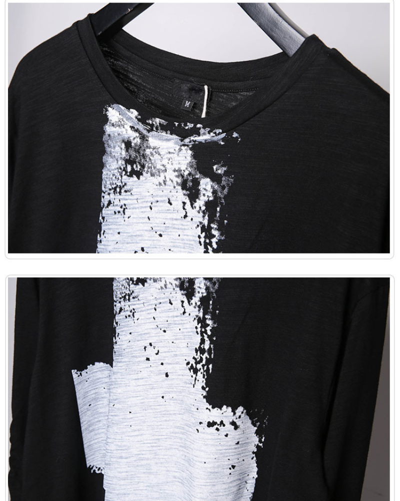 Streetwear Cross Long Sleeve T-Shirt