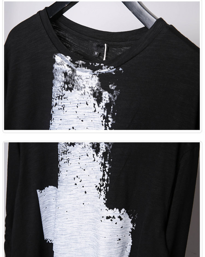 Streetwear Cross Long Sleeve T-Shirt